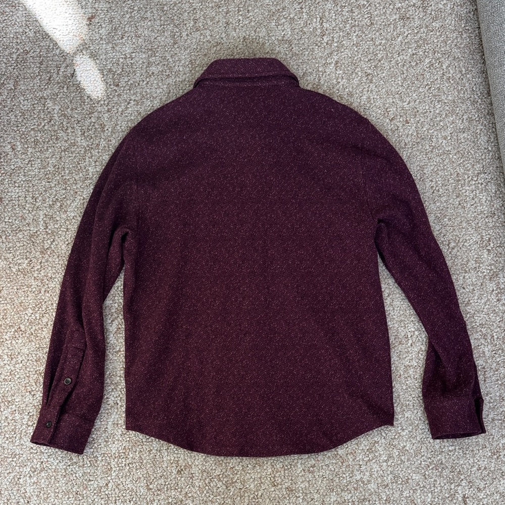 UNTUCKit Men’s Sweater Flannel Shirt Small - Picture 5 of 7